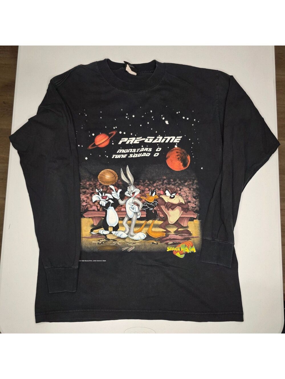 1996 Space Jam Movie Promo Longsleeve